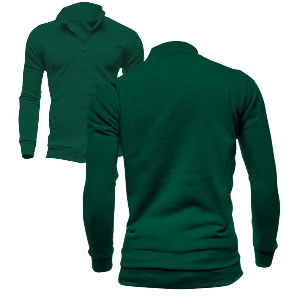 Funky Zipper Collar Hoodie Desichalchitra