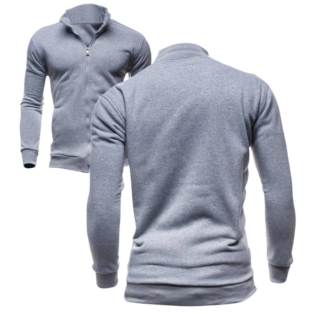 Funky Zipper Collar Hoodie Desichalchitra