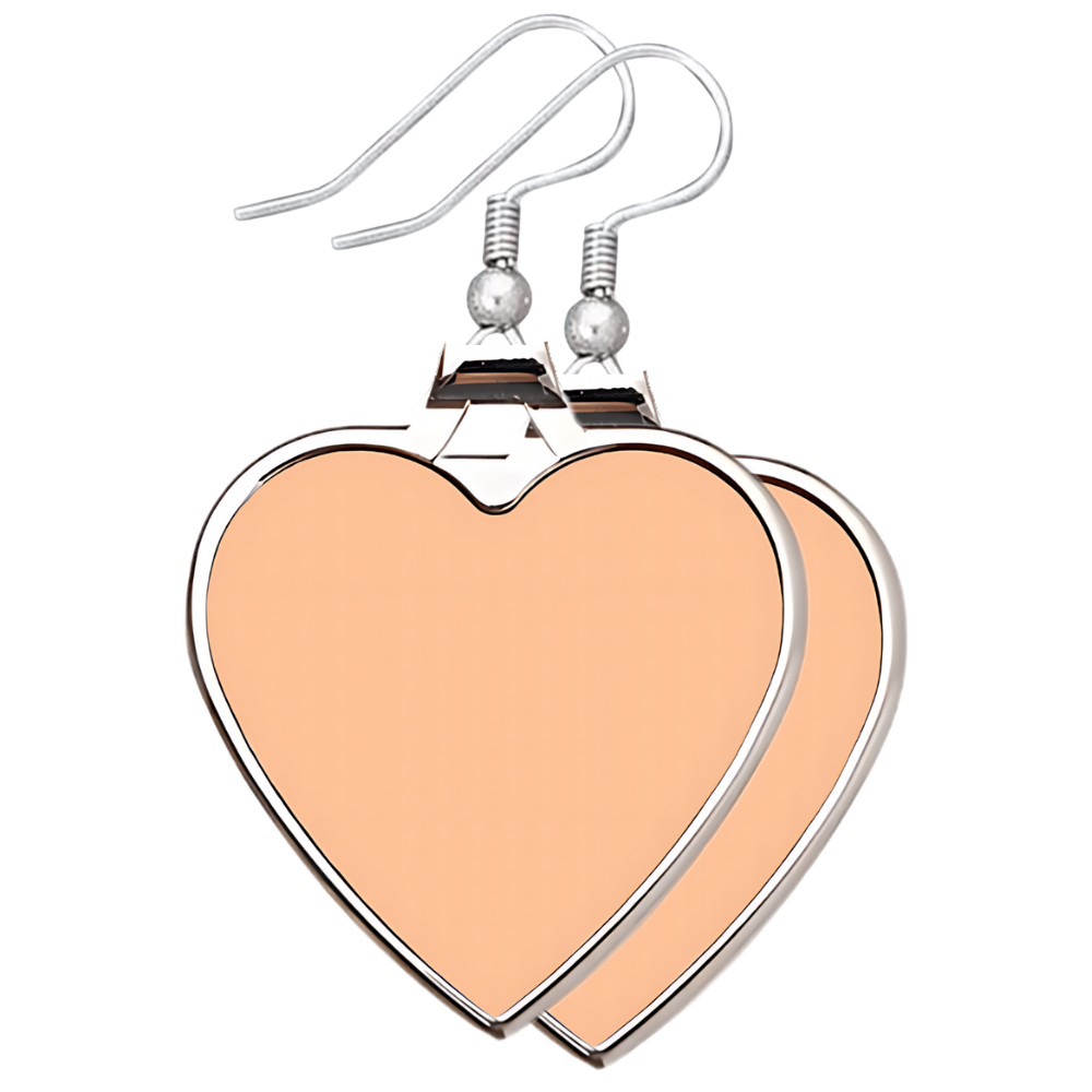 Heart Ear Rings Desichalchitra