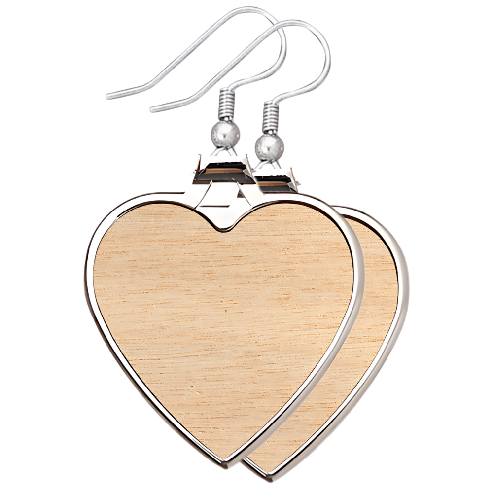 Heart Ear Rings Desichalchitra